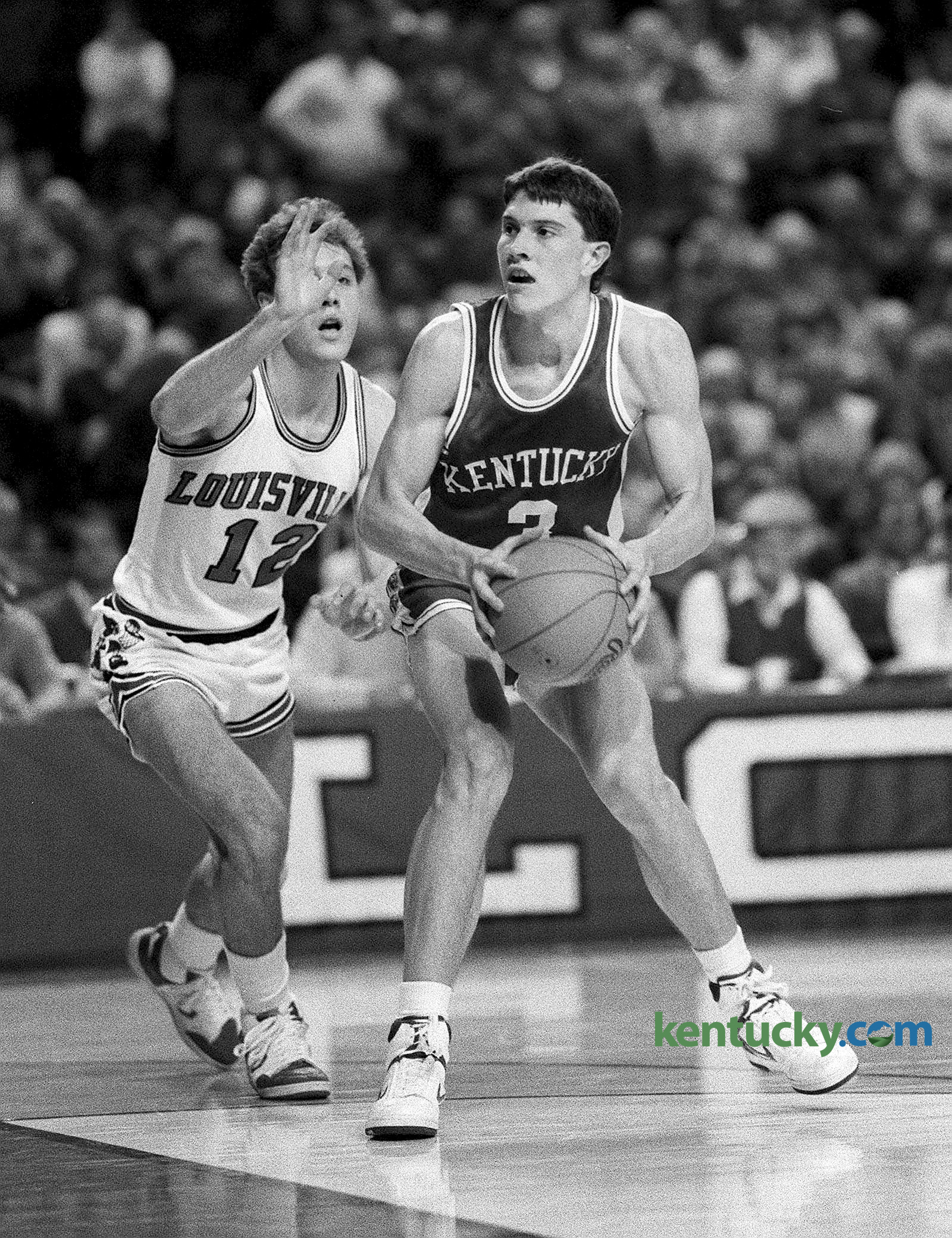 Freshman Rex Chapman scorches Louisville, 1986 | Kentucky Photo Archive