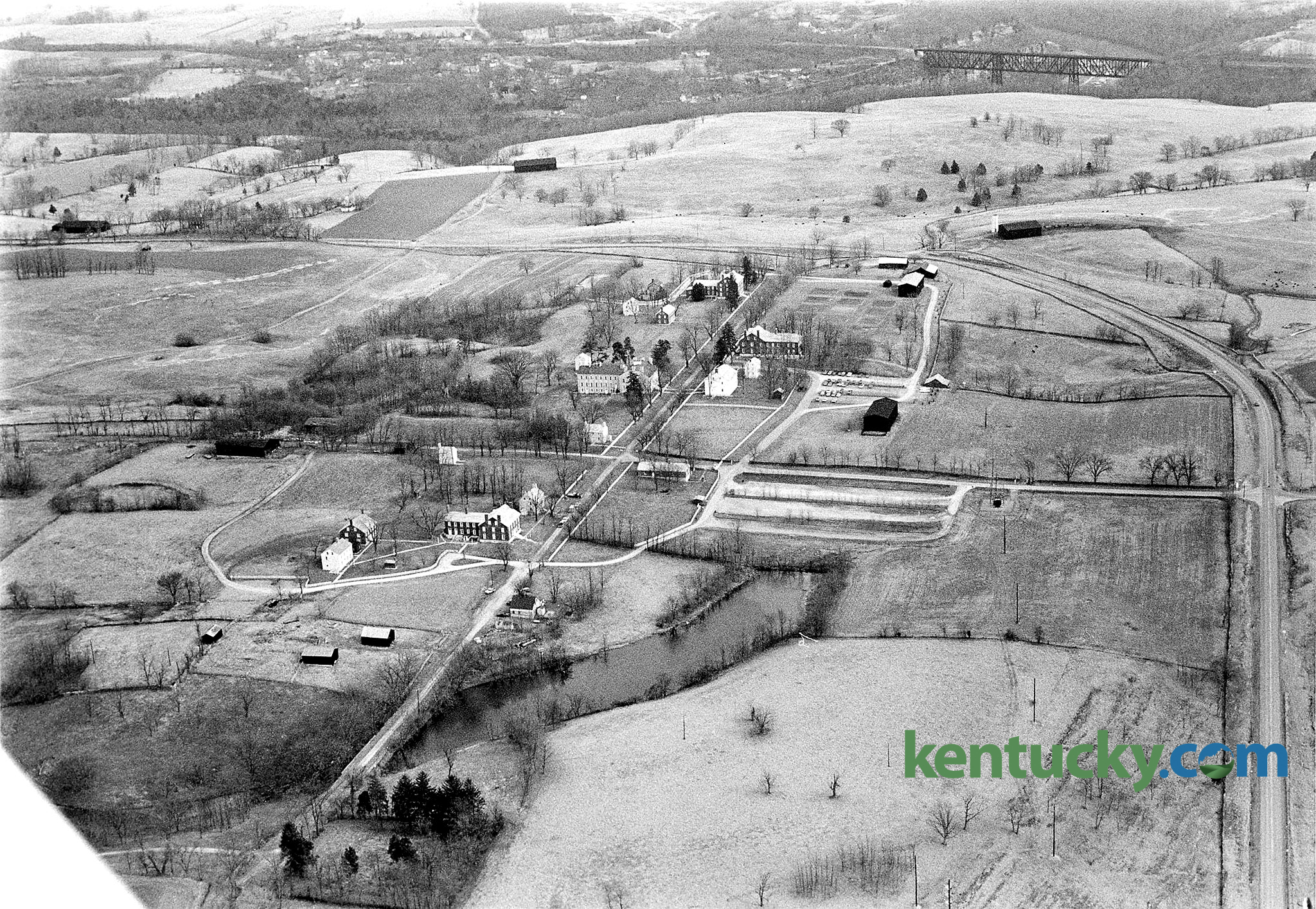 Shaker Village of Pleasant Hill, 1973 Kentucky Photo Archive