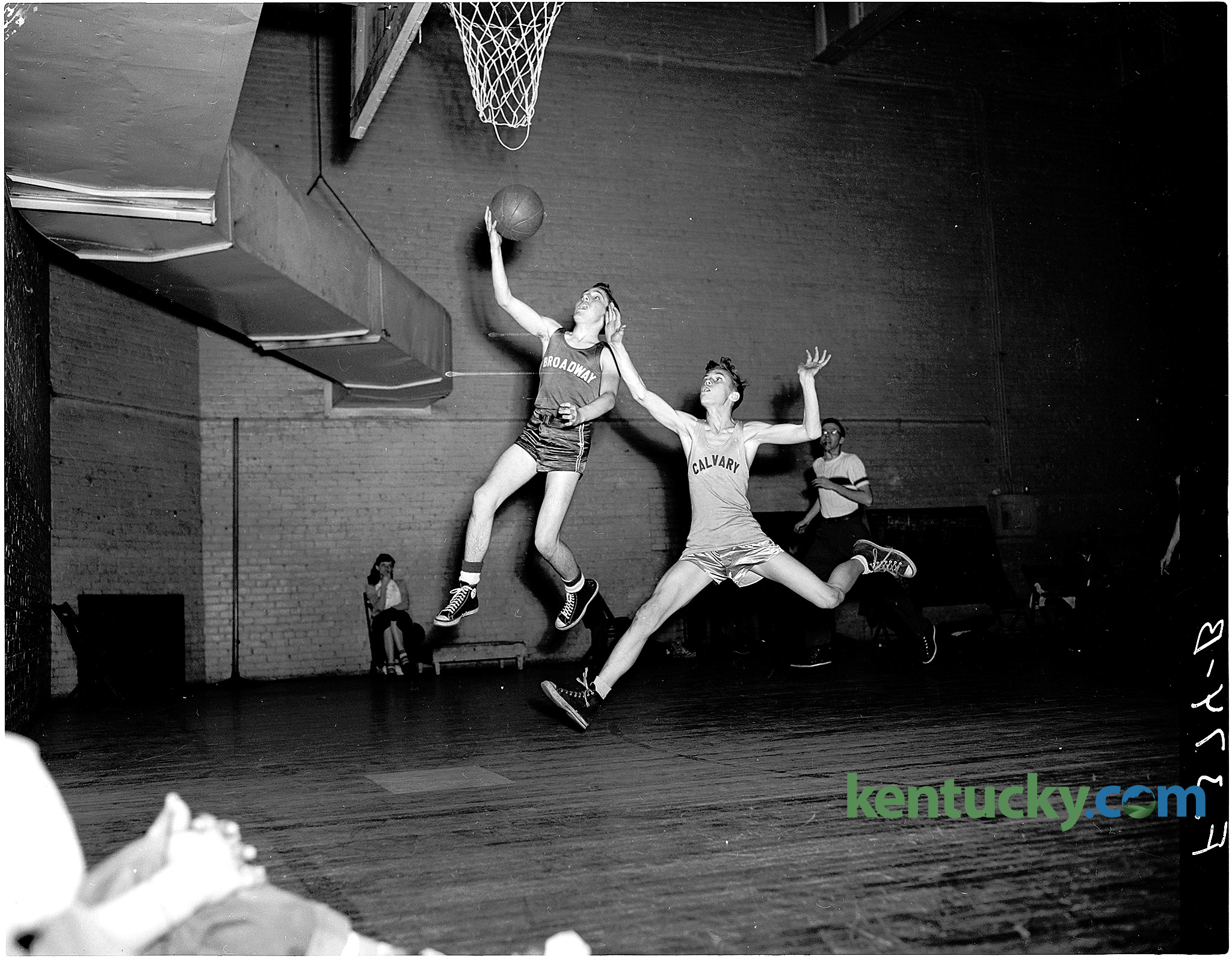 Basketball at the Lexington YMCA, 1951 Kentucky Photo Archive