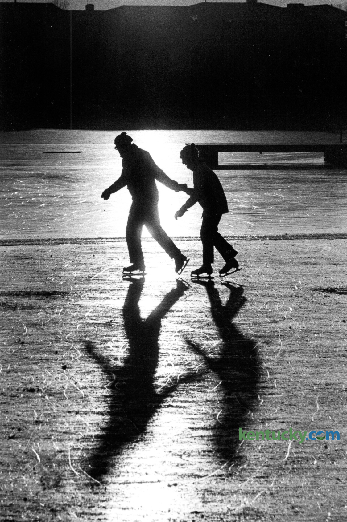 Ice skating, 1980 Kentucky Photo Archive