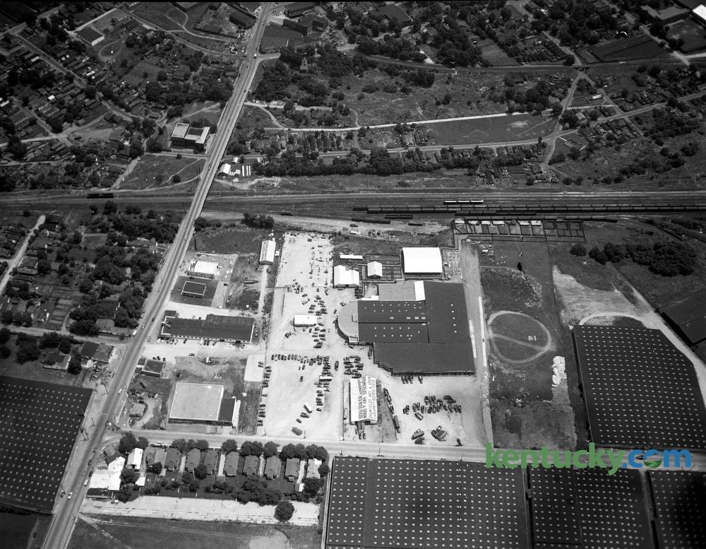 ClayGentry Stockyards, 1950 Kentucky Photo Archive