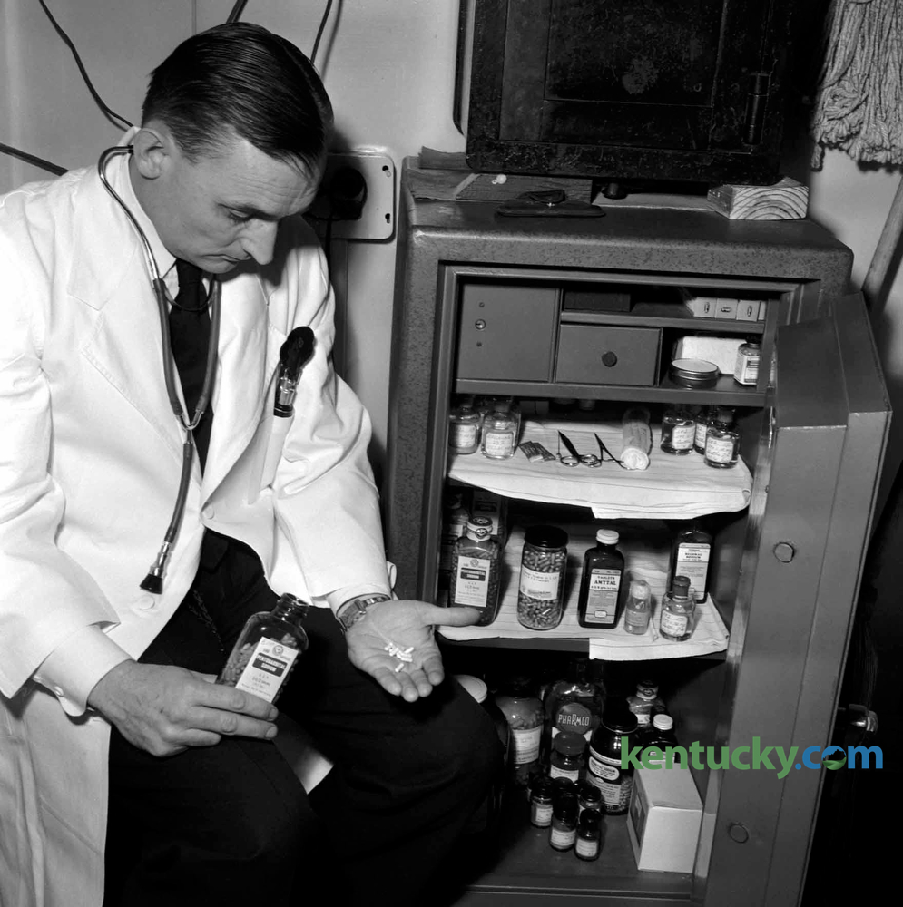 U.S. Narcotic Farm doctor, 1950 | Kentucky Photo Archive