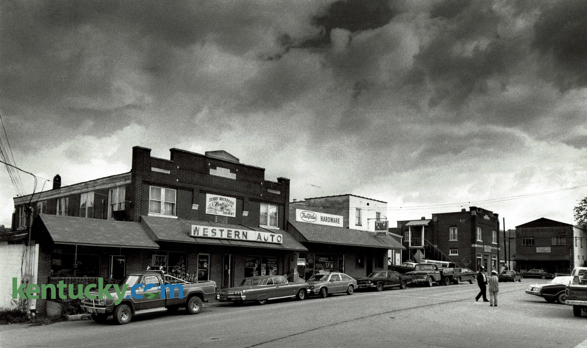 Court Street, Booneville, 1982 Kentucky Photo Archive